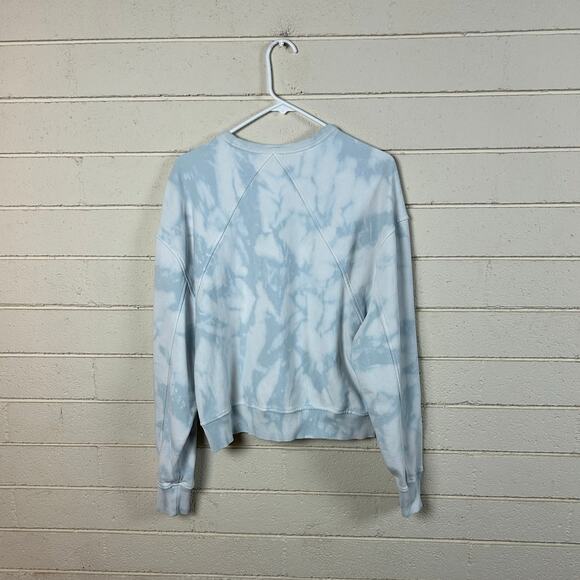 Rag & Bone Blue Tie Dye Sweatshirt size L - Picture 4 of 8
